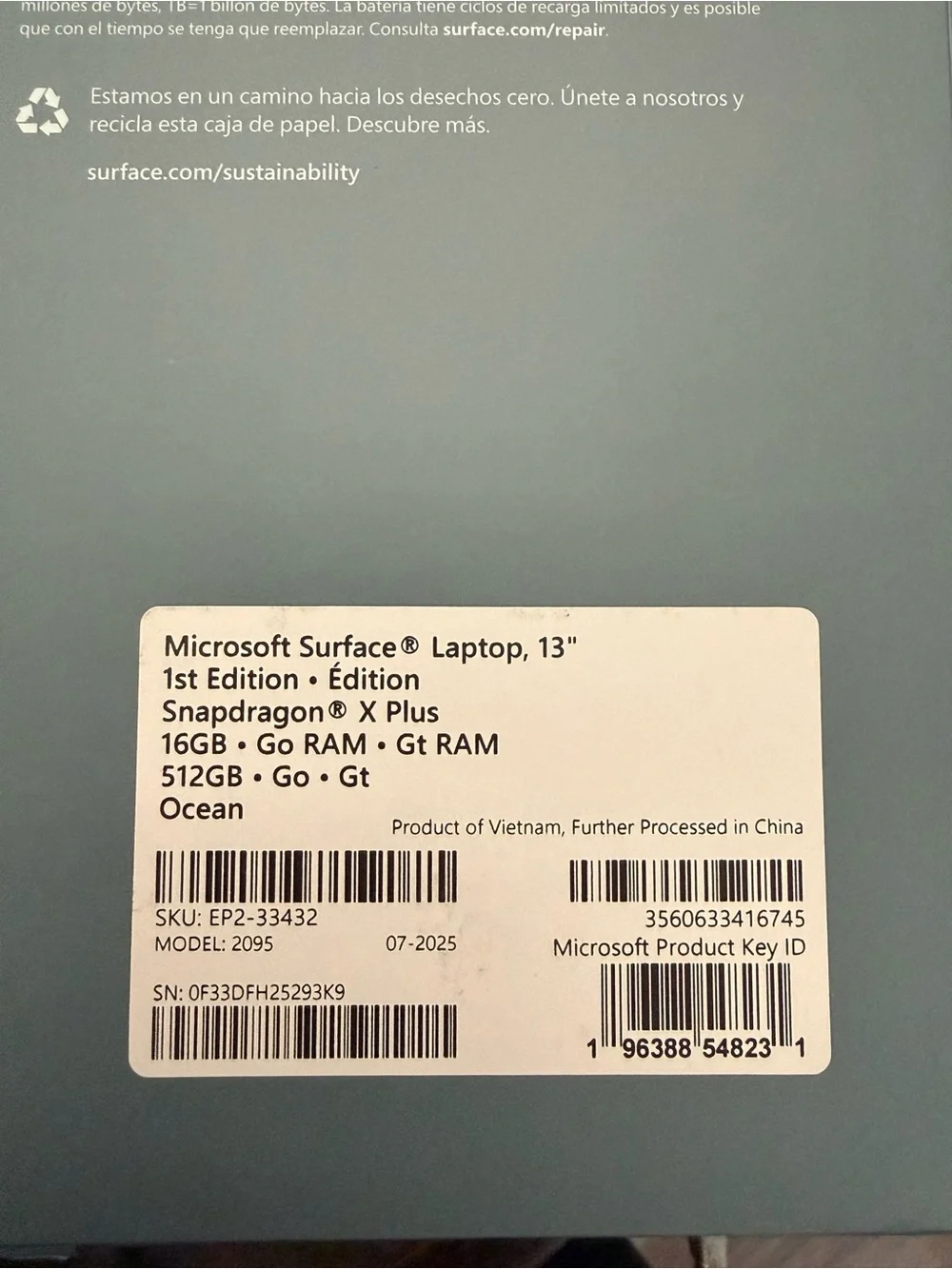Microsoft Laptop 2025